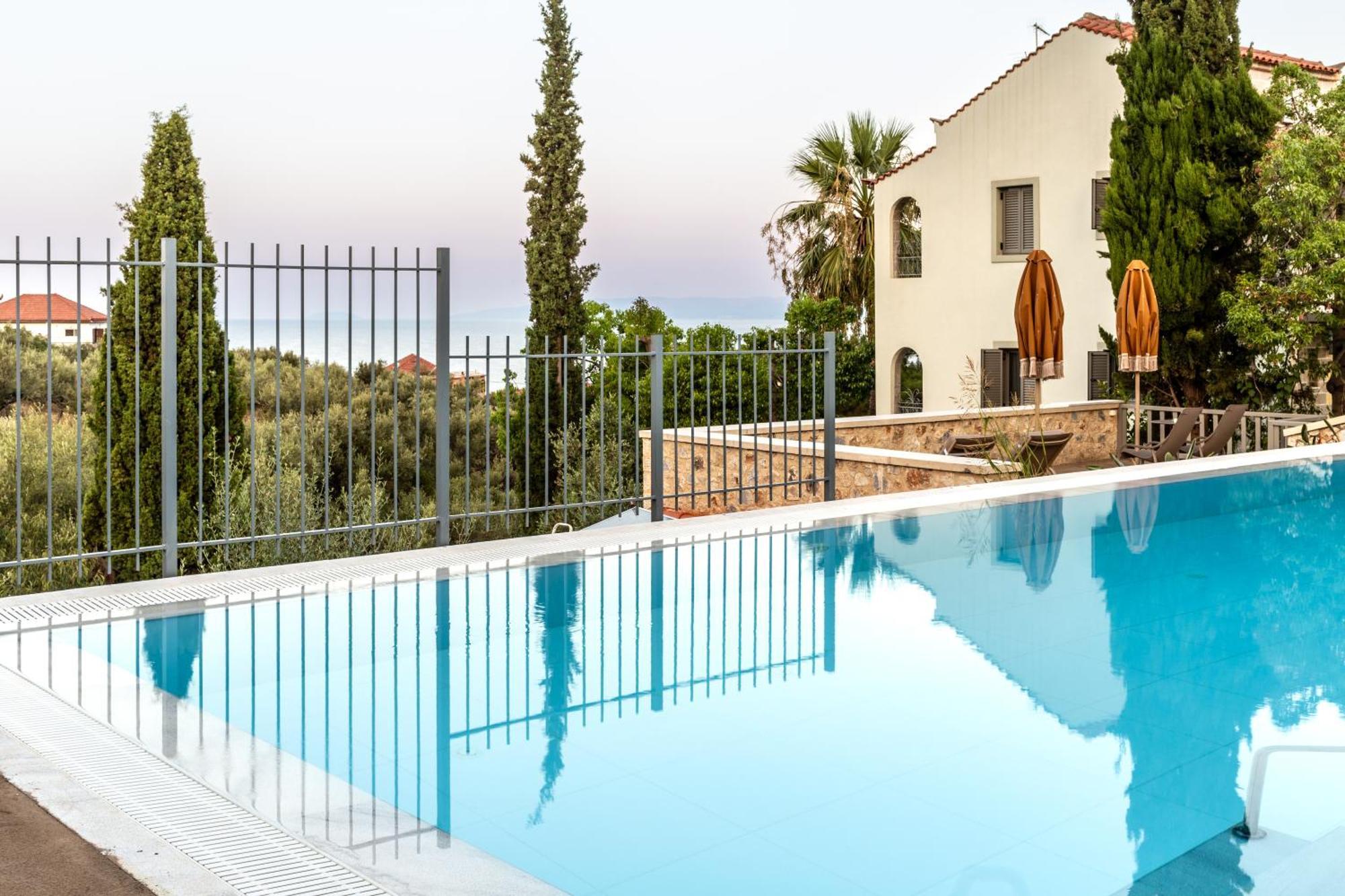 Olympia Zervea Studios With Pool - Apartment Kardhamili Exterior foto