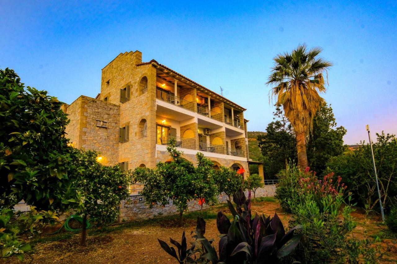 Olympia Zervea Studios With Pool - Apartment Kardhamili Exterior foto